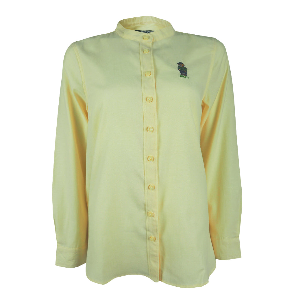 BHPC Women Polo Long Sleeve Woven Shirt - The Pink Apparel Company