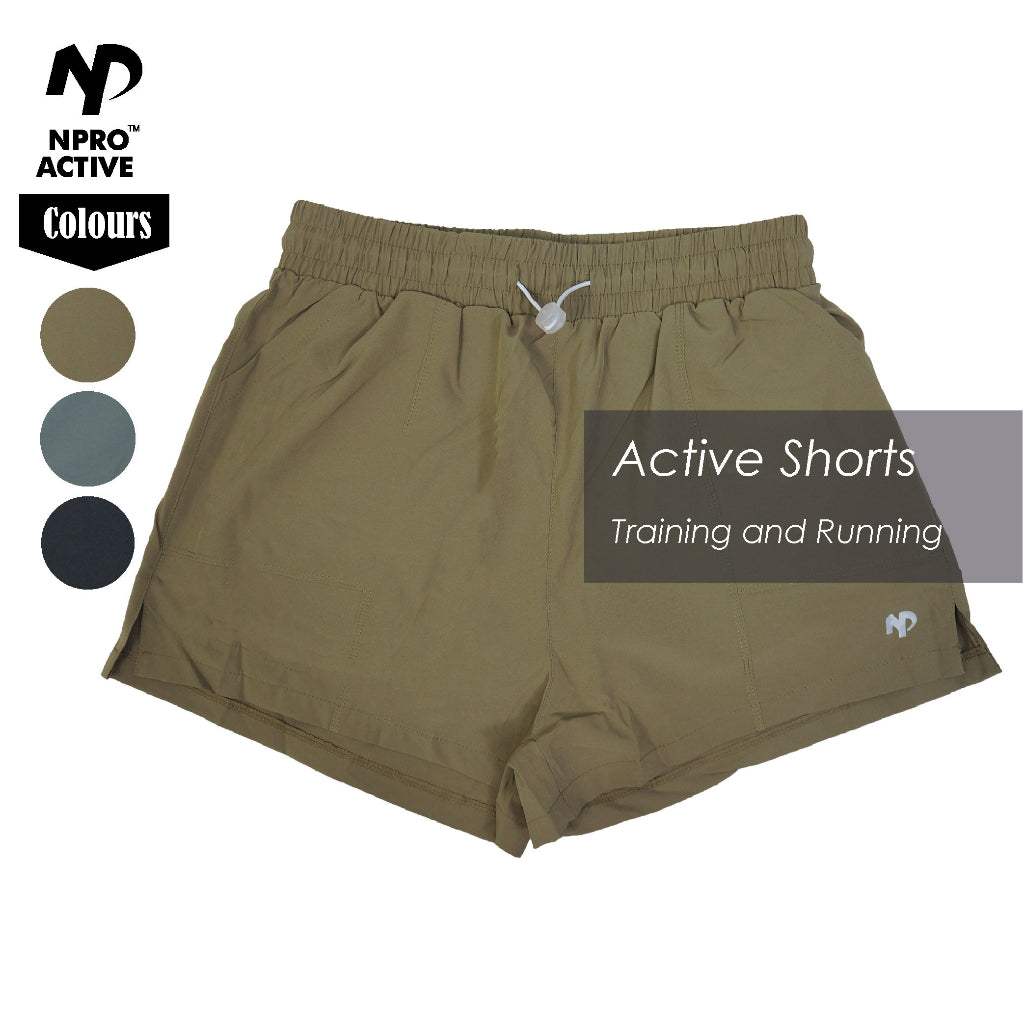 NPRO Women Active Shorts - The Pink Apparel Company