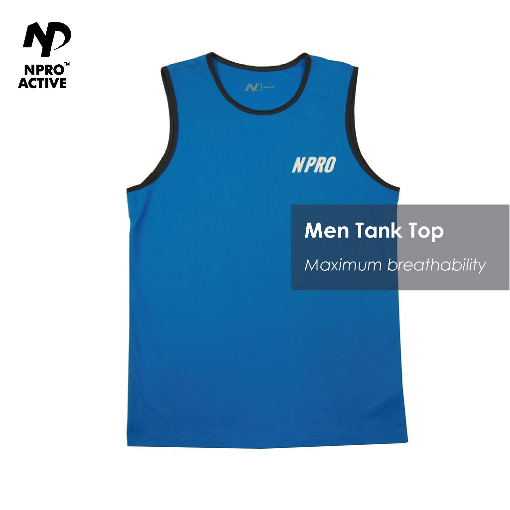 NPRO Men Tank Top Activewear - The Pink Apparel Company