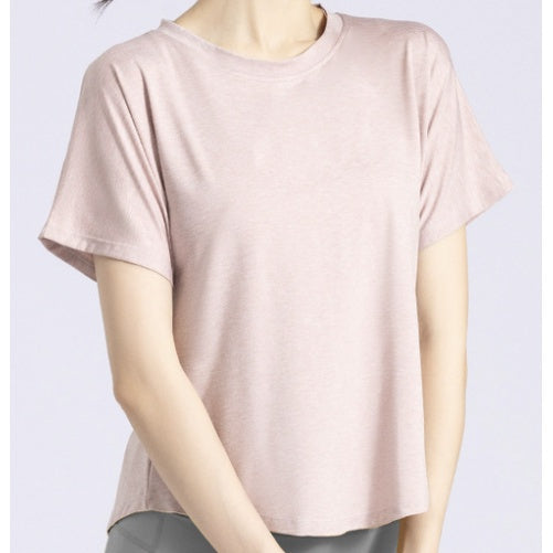 NPRO Women Basic Short Sleeve Activewear - The Pink Apparel Company