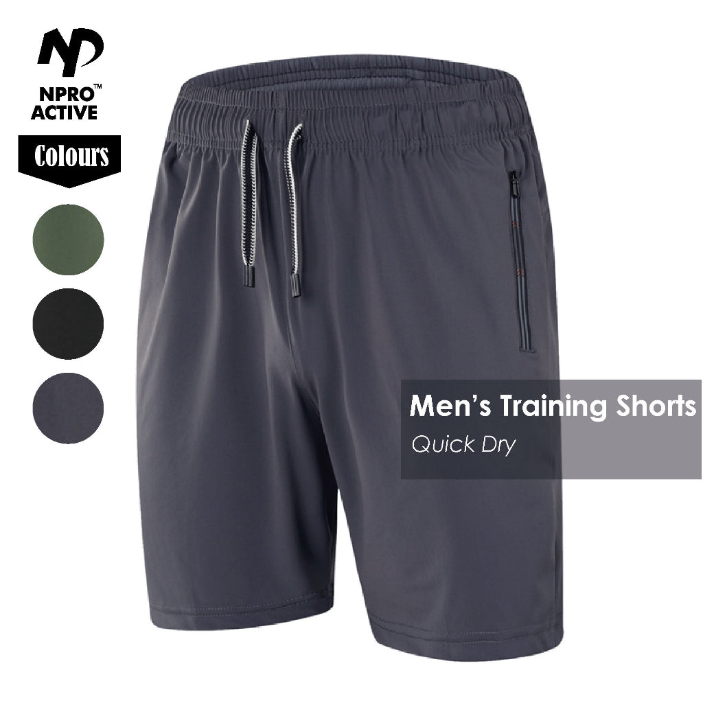 NPRO™ Men Quick Drying Loose Running Shorts | Outdoor Sports Training Briefs Reflective Fitness Jogging Marathon pant - The Pink Apparel Company