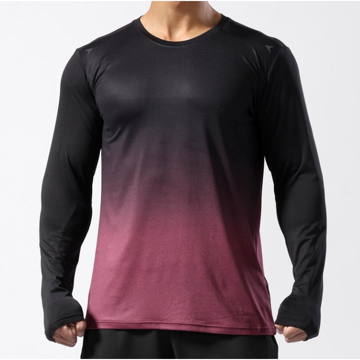 NPRO™ Long Sleeve Training Shirt | Basketball Running Fitness Shirts Breathable Quick Drying Tight Tops Sportswear - The Pink Apparel Company