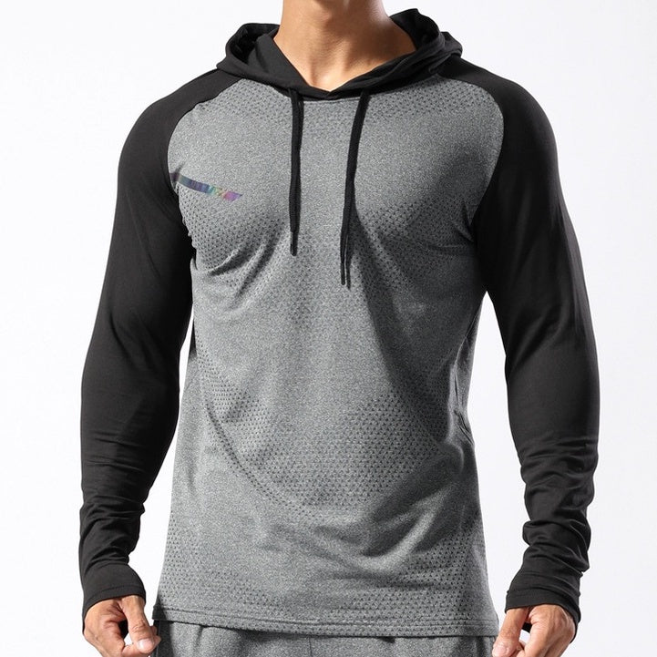 NPRO™ Men Gym Hoodie | Running Quick dry Jacket Sports Clothing Fitness Training Jogging Sweatshirt Jersey Bodybuilding - The Pink Apparel Company