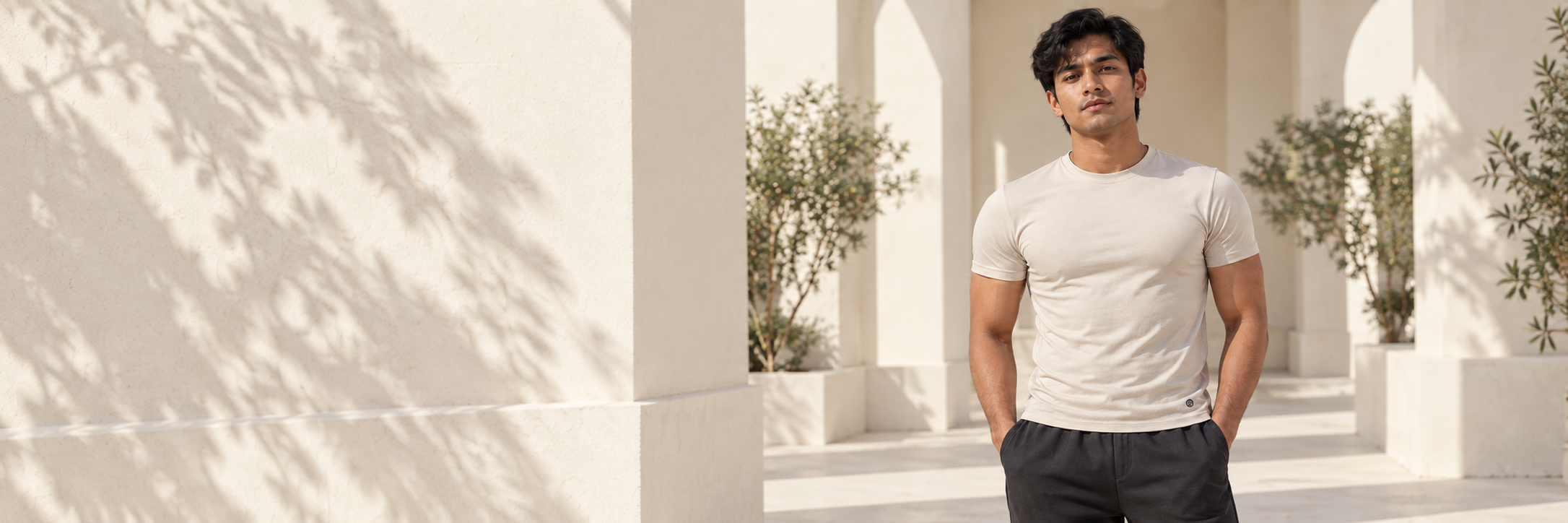 NPRO Men's Active campaign styling
