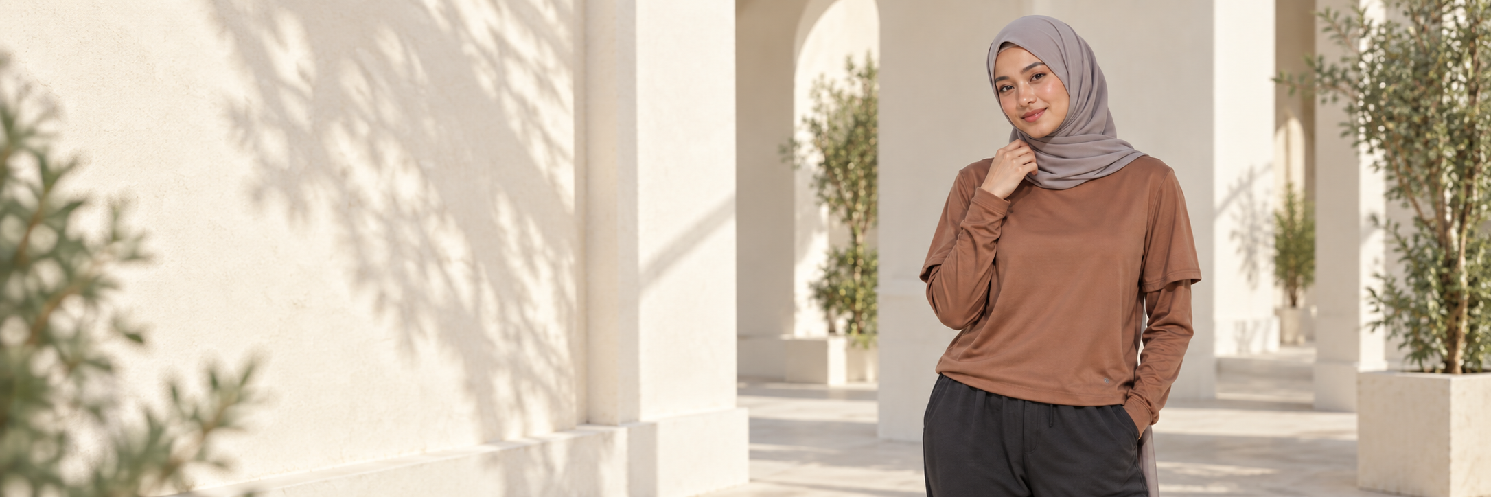 NPRO Women's Active campaign styling